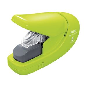 Tűző PLUS Paper Clinch mini SL-106AB (6 laphoz), zöld