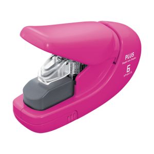 Tűző PLUS Paper Clinch mini SL-106AB (6 laphoz), rózsaszín