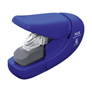 Tűző PLUS Paper Clinch mini SL-106AB (6 laphoz), kék