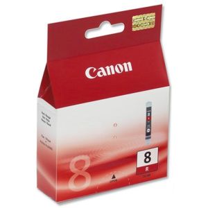 Canon CLI-8R tintapatron, piros (red), eredeti