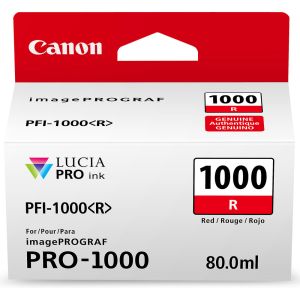 Canon PFI-1000R tintapatron, piros (red), eredeti
