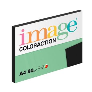 Image Coloraction színes papír, A4, 80g, fekete, 100 lap