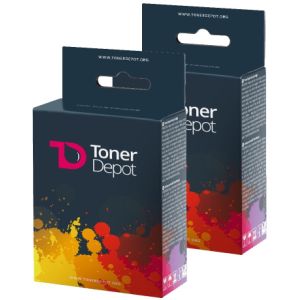 Epson T008, kettős csomagolás tintapatron, TonerDepot, színes (tricolor), prémium