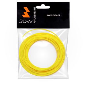 3DW - ABS szál 1,75 mm sárga, 10 m, nyomtatás 220-250 ° C D11602