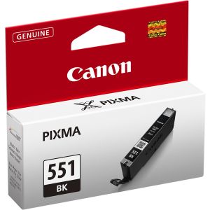 Canon CLI-551BK tintapatron, fekete (black), eredeti