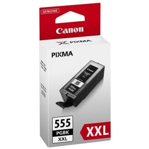 Canon PGI-555PGBK XXL tintapatron, fekete (black), eredeti