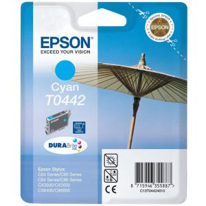 Epson T0442 tintapatron, azúr (cyan), eredeti