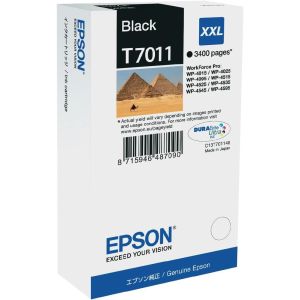 Epson T7011 tintapatron, fekete (black), eredeti