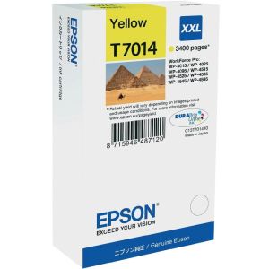 Epson T7014 tintapatron, sárga (yellow), eredeti