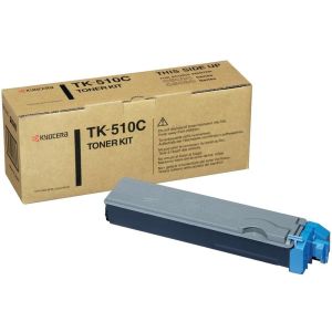 Toner Kyocera TK-510C, azúr (cyan), eredeti