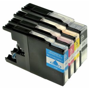Brother LC1240 VALBP, CMYK, négyes csomagolás tintapatron, többszínű, alternatív