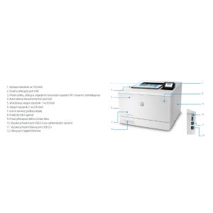 HP Color LaserJet Ent / M455dn / Nyomtatás / Lézer / A4 / LAN / USB 3PZ95A#B19