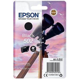 Epson 502, C13T02V14010 tintapatron, fekete (black), eredeti