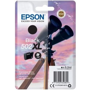 Epson 502 XL, C13T02W14010 tintapatron, fekete (black), eredeti