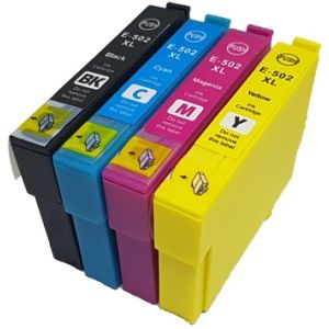 Epson 502 XL, C13T02W64010, CMYK, négyes csomagolás tintapatron, többszínű, alternatív