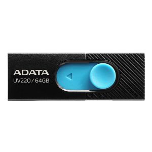 ADATA UV220/64GB/USB 2.0/USB-A/fekete AUV220-64G-RBKBL