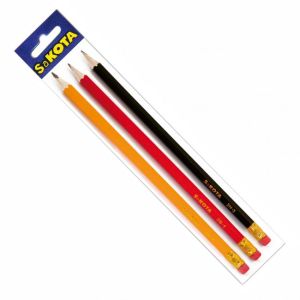 Sakota grafit ceruza készlet 2B, HB, 2H 3 db