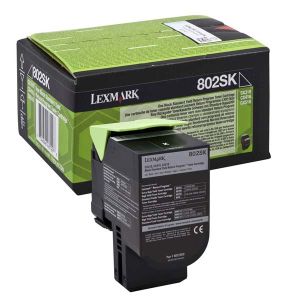 Toner Lexmark 802SK, 80C2SK0 (CX310, CX410, CX510), fekete (black), eredeti
