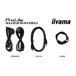 iiyama ProLite/XU2294HSU-B2/21.5"/VA/FHD/75Hz/1ms/Black/3R XU2294HSU-B2