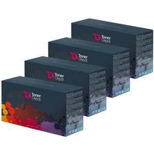 TonerDepot toner HP Q6000A, Q6001A, Q6002A, Q6003A (124A), négyes csomagolás, PRÉMIUM, többszínű