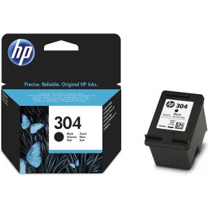 HP 304 (N9K06AE) tintapatron, fekete (black), eredeti