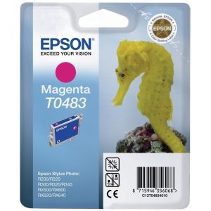 Epson T0483 tintapatron, bíborvörös (magenta), eredeti
