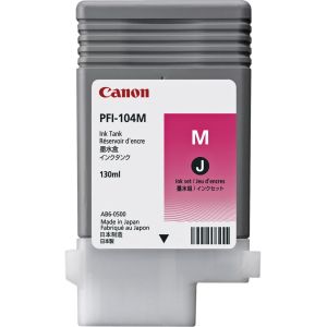 Canon PFI-104M tintapatron, bíborvörös (magenta), eredeti