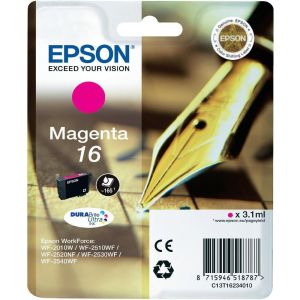 Epson T1623 (16) tintapatron, bíborvörös (magenta), eredeti
