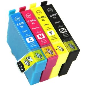 Epson 603 XL, C13T03A64010, CMYK, négyes csomagolás tintapatron, többszínű, alternatív