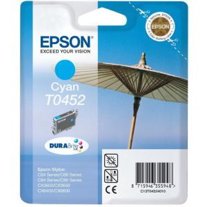 Epson T0452 tintapatron, azúr (cyan), eredeti