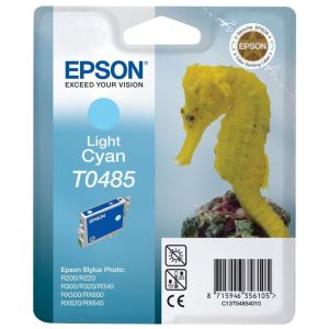 Epson T0485 tintapatron, világos azurkék (light cyan), eredeti