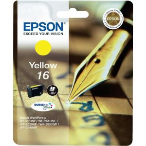 Epson T1624 (16) tintapatron, sárga (yellow), eredeti
