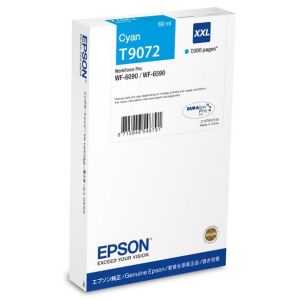 Epson T9072 tintapatron, azúr (cyan), eredeti