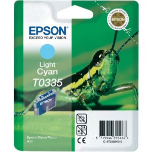 Epson T0335 tintapatron, világos azurkék (light cyan), eredeti