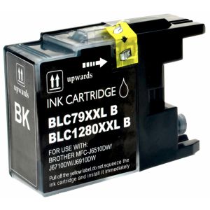 Brother LC1280XLBK tintapatron, fekete (black), alternatív