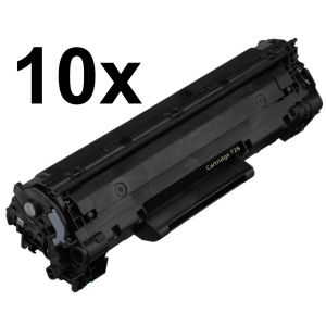 Toner Canon 728, CRG-728, tízes csomagolás, fekete (black), alternatív