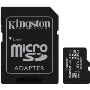 Kingston Canvas Select Plus A1/micro SDHC/32GB/100MBps/UHS-I U1 / Class 10/+ adapter SDCS2/32GB