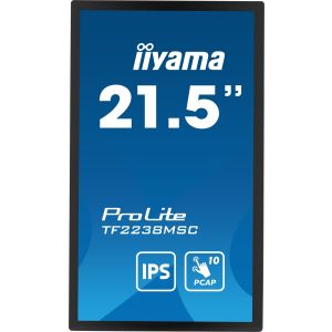 22" iiyama TF2238MSC-B1: PCAP,IPS,FHD,HDMI,DP TF2238MSC-B1