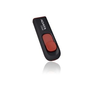 64 GB USB ADATA C008 fekete/piros (nyomtatott) AC008-64G-RKD