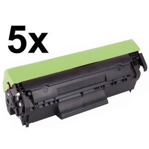 Toner 5 x HP CF283X (83X), ötös csomagolás, fekete (black), alternatív