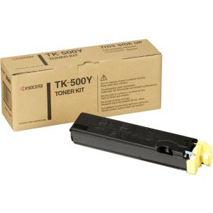 Toner Kyocera TK-500Y, sárga (yellow), eredeti