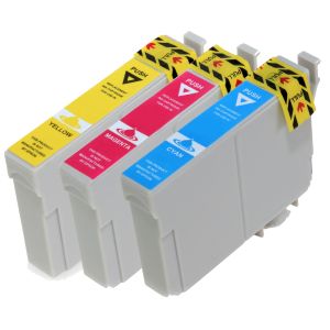 Epson T1006, CMY, hármas csomagolás tintapatron, többszínű, alternatív