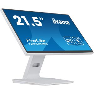 22" LCD iiyamaT2252MSC-W2: IPS, FHD, 10P, DP, HDMI T2252MSC-W2