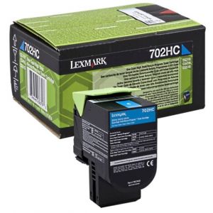Toner Lexmark 702HC, 70C2HK0 (CS310, CS410, CS510), azúr (cyan), eredeti