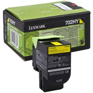 Toner Lexmark 702HY, 70C2HY0 (CS310, CS410, CS510), sárga (yellow), eredeti