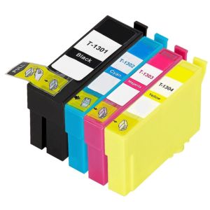 Epson T1306, CMYK, négyes csomagolás tintapatron, többszínű, alternatív