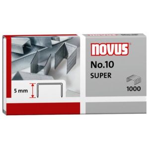 Gémkapcsok Novus No.10 /1000/