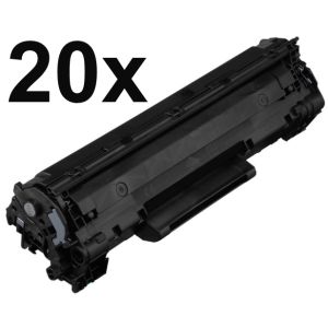 Toner 20 x HP CE278A (78A), húszas csomagolás, fekete (black), alternatív