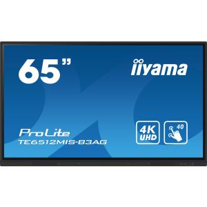 65" iiyama TE6512MIS-B3AG:IPS,4K,40P,USB-C TE6512MIS-B3AG