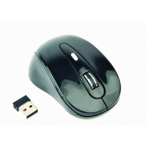 Gembird/Utazás/Optikai/Vezeték nélküli USB/fekete MUSW-6B-01